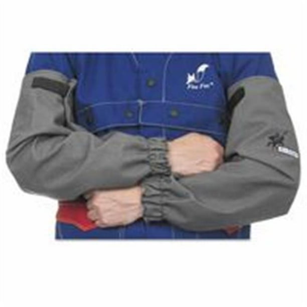 Weldas 283384321XL Welding Sleeves, Hook And Loop Closure, Gray, One