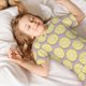 thumbnail image 5 of Balery Yellow Lemon Slices Conjunto de Pijama Infantil de Manga Corta con Estampado – Ropa de Dormir de Algodón Suave-Small, 5 of 6