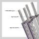 thumbnail image 4 of Cable de Altavoz OFC de Cobre Puro Bañado en Plata de Calibre 11 AWG, Cable de Altavoz de Audio para Altavoces HiFi, Marcado de Polaridad Envolvente de 0,5 M, 4 of 5