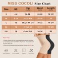 thumbnail image 5 of MISS COCOLI High Waisted Body Shaper Shorts Shapewear for Women Tummy Control Thigh Slimming, 5 of 5