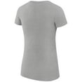thumbnail image 3 of Women's G-III 4Her by Carl Banks Heather Gray Nashville Predators Super-Slim Fit Lightweight Dot Print Team T-Shirt, 3 of 3