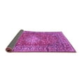 thumbnail image 2 of Ahgly Company Indoor Square Persian Purple Traditional Area Rugs, 8' Square, 2 of 4