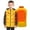 Yellow, variant on Odeerbi Teen Boys Girls Heated Vest Kids Puffer Vest Children USB Intelligent Constant Temperature 2 Areas Heated Jacket Solid Color Plus Size Winter Coat Black 12-13 Years without Power Bank