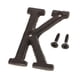 thumbnail image 1 of Placa de puerta de hierro fundido creativa DIY, etiqueta de letra, letrero, decoración de pared, decoración del hogar K, 1 of 7