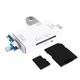 thumbnail image 4 of Lector De Tarjetas Micro Sd Para Android Adaptador De Tarjeta Micro Sd A Usb Lector De Tarjetas Sd Usb C Para Cámara Lector De Tarjetas De Memoria Wansurs 6 En 1 Lector De Tarjetas Sd, 4 of 5