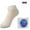 White, variant on Womens Socks Stretchy Portable Disposable 5‑Pack Travel Replacement Socks compression socks for women White One Size
