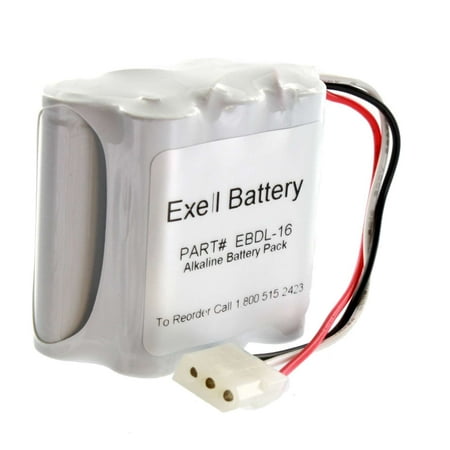 UPC 026190251305 product image for Exell Battery EBDL-16 Compatible with Ilco Unican 502238 52238 700 BL09 IL22 MLK | upcitemdb.com