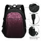 thumbnail image 3 of Fotbe Pink Glitter Sparkles A Mochila con Estampado y Puerto USB para Hombre y Mujer, Mochila Antirrobo, Mochila de Viaje, Mochila Escolar, Mochila Universitaria, 3 of 7