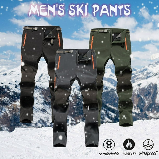 Baohd Ski Bib Insulated Pants Sled Water snow sled bib Resistant Skiing  Resistant Ski Warm Winter Full Length Windproof Women XS