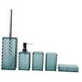 thumbnail image 3 of DOLITY 5 Pieces Bathroom Accessory Set Modern Gifts Easy to Clean Toothbrush Holder Morandi Blue, 3 of 8