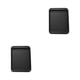 thumbnail image 3 of Billuyoard Bandejas rectangulares para hornear Bandeja de horno de acero inoxidable Utensilios para hornear negros / dorados Accesorio resistente al Negro 24*18cm 2piezas Billuyoard CBP123042, 3 of 5