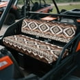 thumbnail image 2 of Garronmavis Aztec UTV Seat Covers Heavy Duty Camo Seat Covers Compatible with Kawasaki Mule Anti-Scratch Easy to Install Compatible with Kawasaki Mule 4010 4x4(2009-2025), 2 of 7