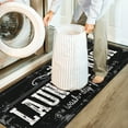 Capslpad Laundry Room Rug Runner 2'x6' Farmhouse Laundry Mat Non Slip