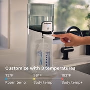 Baby Brezza Instant Baby Bottle Maker with 3 Temperature Settings for Formula Warming, 50oz Tank Capacity, 24/7 Warm Water Dispenser, Electric Kettle Alternative