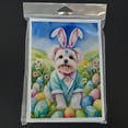 thumbnail image 3 of Maltese Easter Egg Hunt Greeting Cards Pack of 8 7 in x 5 in, 3 of 3