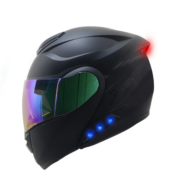 Casco Para Motociclista Vento Gtv2 Bluetooth Talla XL