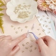 thumbnail image 3 of 52Pcs Rhinestone Alphabet Nail Charms Golden Letter Resin Filler with Rhinestone Letter A~Z Alloy Resin Filler Epoxy Resin Supplies for Nail Art Studs and Nail Art Decoartion Accessories for diy, 3 of 6