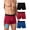 Multicolor, variant on UNEEI Washable Incontinence Underwear for Men, 150ml Absorbent Leakproof Cotton Boxer Briefs, Reusable Mid-Rise Comfort Fit, Reliable Protection for Daily & Overnight Wear, 3 Pack Black, L