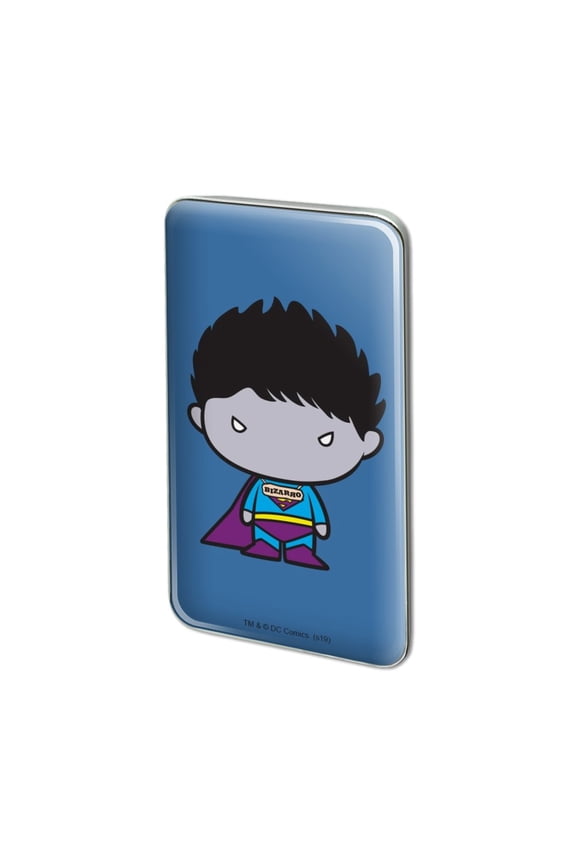 Superman Bizarro Cute Chibi Character Metal Rectangle Lapel Hat Pin Tie Tack Pinback
