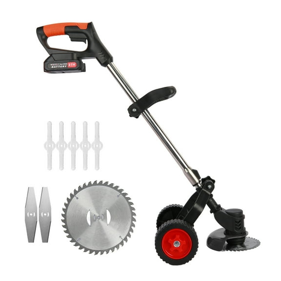 Fogcroll Grass Trimmer Blade Heads Replacements Lawn Mower Brush Cutter Blades Weed Wacker Eater Cutting Heads,5PCS Plastic Blades and 2PCS Metal Straight Blades and 1pc Metal Round Blade