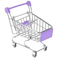 thumbnail image 1 of Mini Shopping Cart Supermarket Handcart Tiny Shopping Grocery Cart Mini Supermarket Storage Handcart, 1 of 3