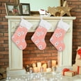 thumbnail image 7 of Coolnut 17.7 Inch Christmas Stockings, 1 PCS Beautiful Daisy Presonalized Large Stocking Sock for Family Holiday Xmas Party Decorations, 7 of 7