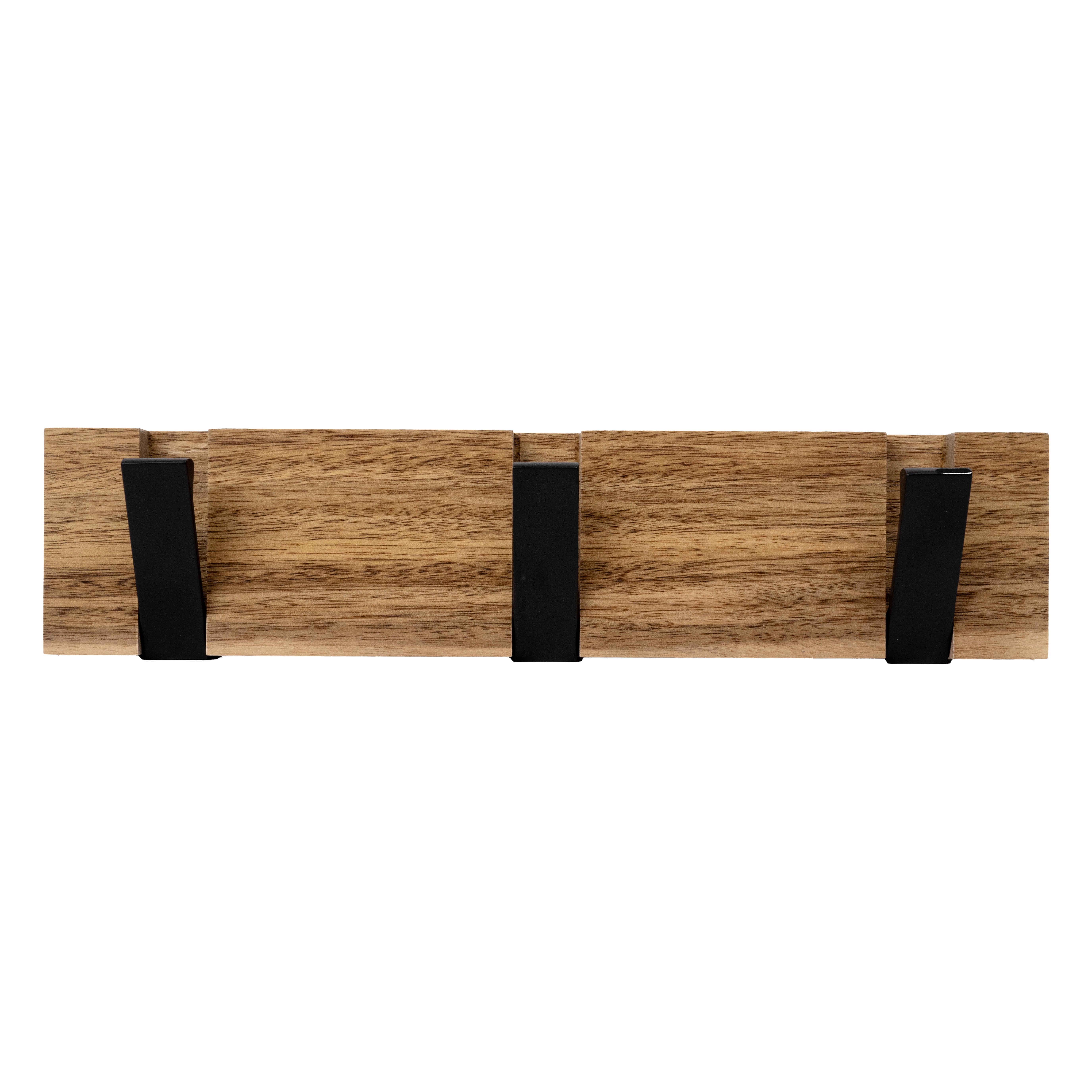 Mainstays 12" 3 Hook Collapsible Wood & Metal Hookboard