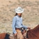 thumbnail image 3 of Sombrero de vaquero occidental, talla única, ala ancha, estilo salvaje oeste, ideal para fiestas de chicas. Blanco, 3 of 8