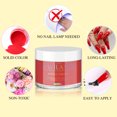 thumbnail image 4 of Saviland Red Acrylic Powder - 30g Professional Acrylic Nail Powder for Acrylic Nails Extension, 3D Nail Art Polymer Powder, No Need Nail Lamp, 4 of 6