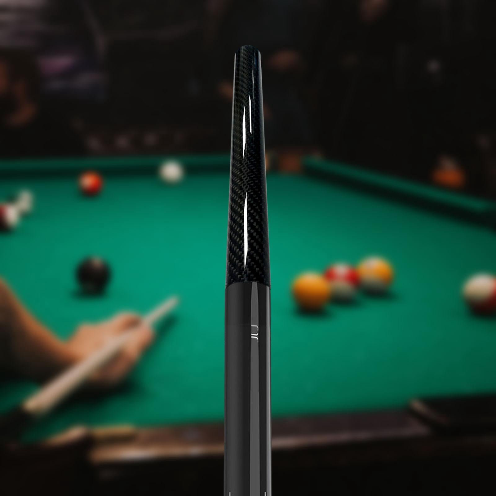 DimyFew Pool Cue Extender Pool Cue Sticks Extension Cue End Lengthener for Billiard Cues 3.2cmx25cm