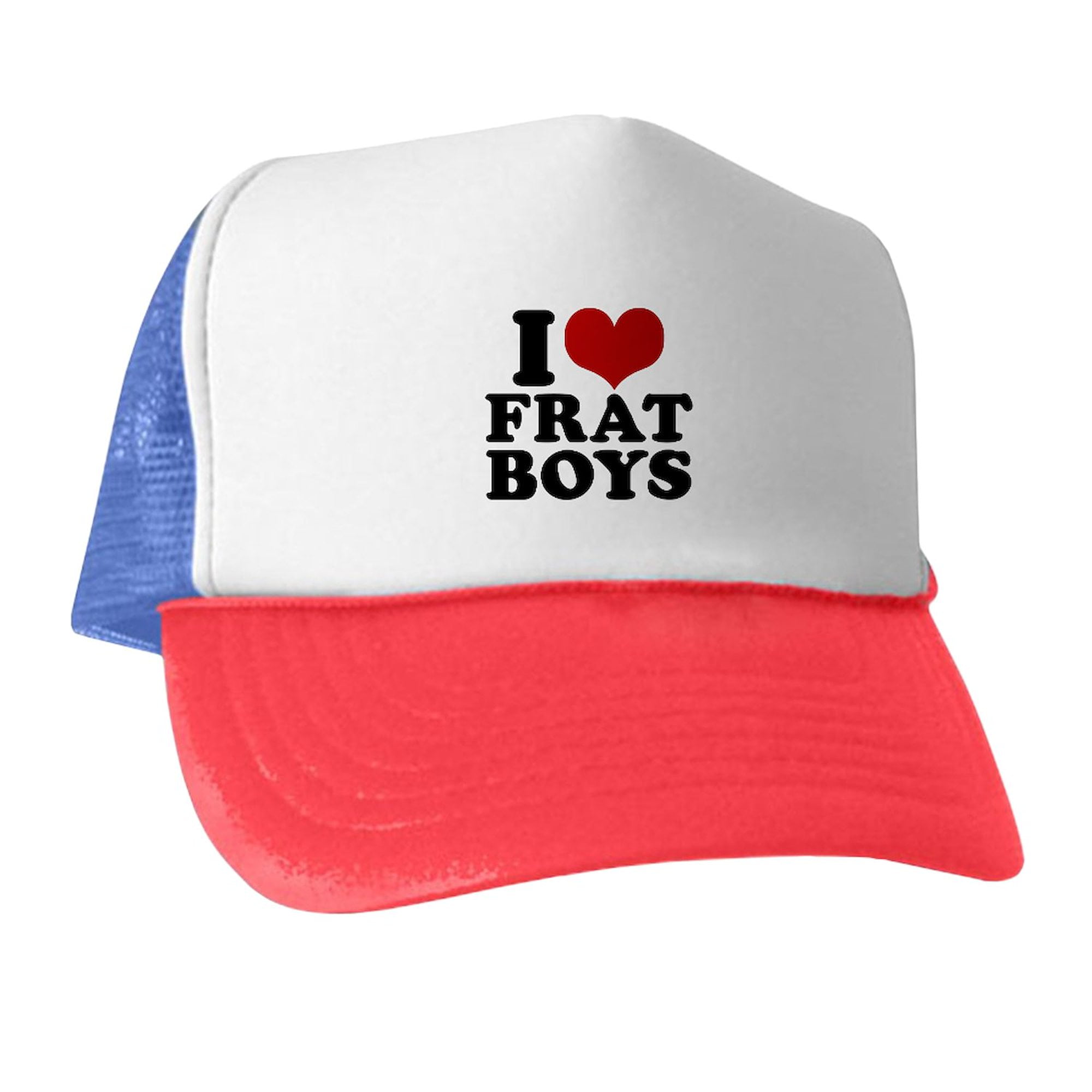 CafePress - I Love Frat Boys - Unique Trucker Hat, Classic Baseball Hat 