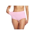 thumbnail image 3 of Comfort Choice Plus Size Cotton Spandex Comfort Waist Brief 2-Pack, 3 of 6
