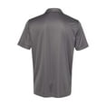 thumbnail image 2 of Adidas Mens 3-Stripes Chest Polo, S, Grey FiveBlack, 2 of 2