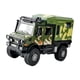 thumbnail image 4 of 1:20 Modelo de camión fundido a presión, camión de viaje, modelo de coche, vehículo de simulación de juguete, modelo de juguete extraíble para niños y verde, 4 of 9