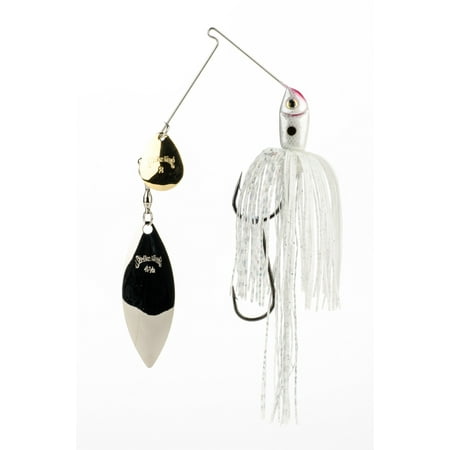 Strike King Premier Plus Spinnerbait Lure 3/8 oz Colorado/Willow White