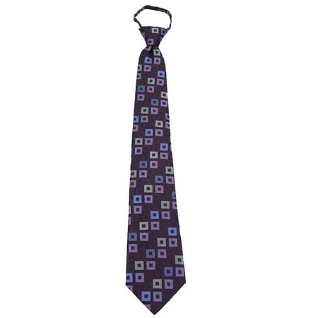 Mens Pattern Pre-made Zipper Tie Pre-made Designer Pattern Zipper Necktie