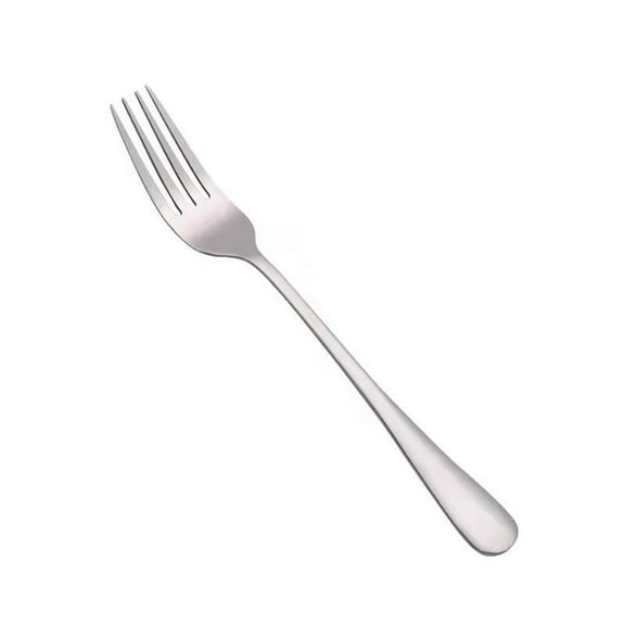 Zhuge 4Pcs Dinner Forks Stainless Steel Silverware Forks Modern Flatware Cutlery Forks-Silvery