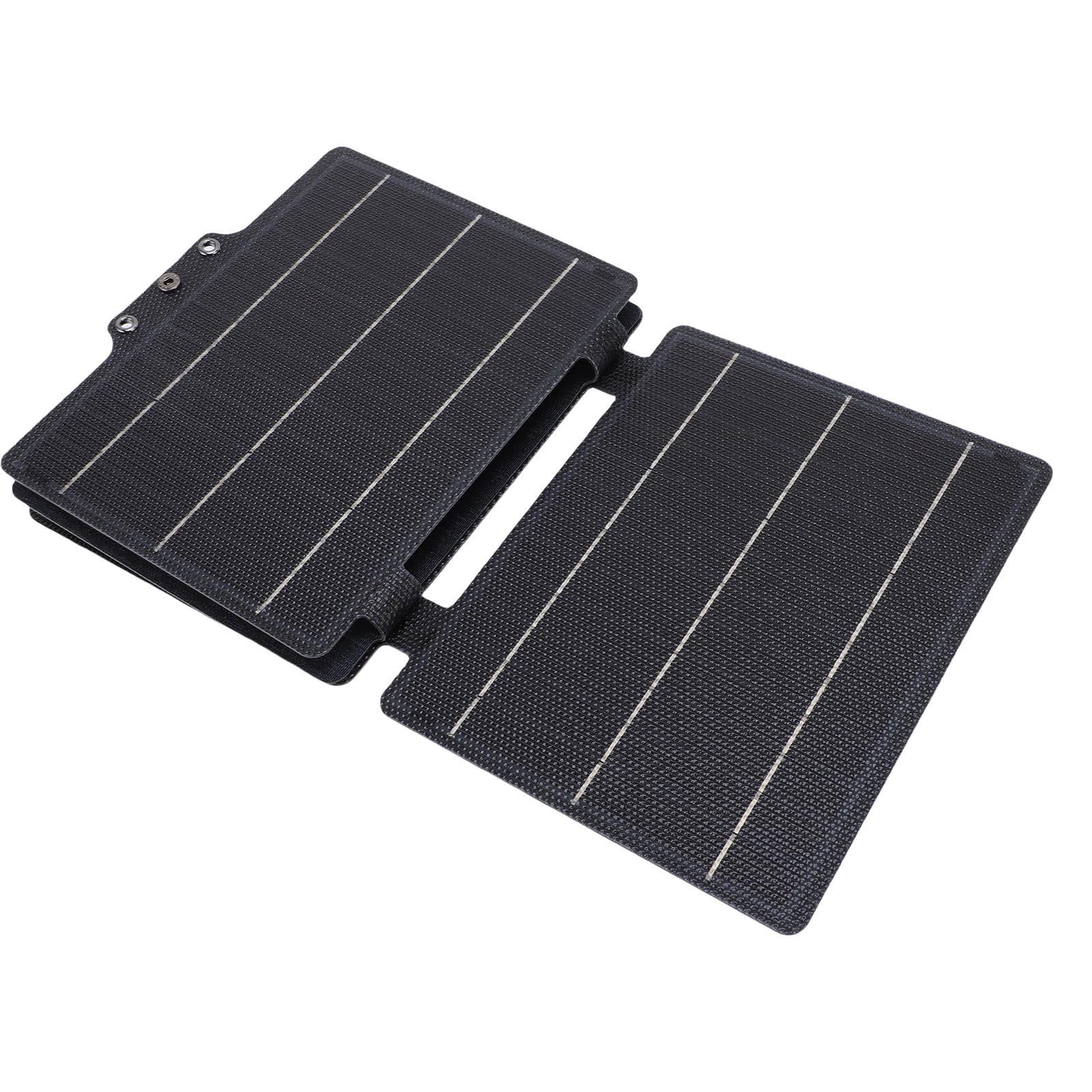 YAHHU 30W Portable Foldable Solar Panel Charger – 12V, USB / DC / Type‑C, Monocrystalline, Weather‑Proof, Lightweight Outdoor Power Bank