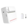 thumbnail image 1 of C19 Thermal Printer Bluetooth Barcode Label Maker For Office Commercial Pocket Mini Bluetooth Printer With Label Pink, 1 of 5