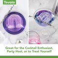 thumbnail image 3 of Tovolo Silicone Ice Mold, Rainbow Large Ice Molds for Cocktail Drinks, 2 Pack, 3 of 7