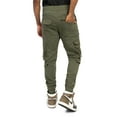 thumbnail image 3 of Victorious Men's Utility Techwear Cargo Jogger Pants JG3030-NEW - Olive - Medium, 3 of 5
