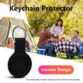 thumbnail image 3 of Funda protectora de silicona para Apple Airtags Locator Cover Case Black Hugtrwg Para estrenar, 3 of 8