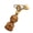 4, variant on Peach Wood Buddhas Pendant Keychain Exquisite Workmanship Buddhas Statue Positive Energys Wealth Luck Decorations