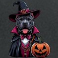 thumbnail image 3 of CafePress - Costumed Pitbull Halloween Women's Maternity T Shirt - Maternity Dark T-Shirt, 3 of 4