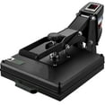 thumbnail image 3 of SKYSHALO Heat Press Machine, 15x15in / 38x38cm, Clamshell Sublimation Transfer Printer with Teflon Coated, Digital Precise Heat Control, Silica-Gel Sponge Powerpress for T-Shirt Bag Pad, Black, 3 of 9