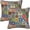 Mexican, variant on Rustic Wildlife Geometric Bear Throw Pillows Covers Set of 2 18x18 Inch, Retro Brown Bear Moose Decorative Throw Pillowcases, Brown Vintage Pillowcovers for Sofa Living Room Couch Bedroom Cabin Decor