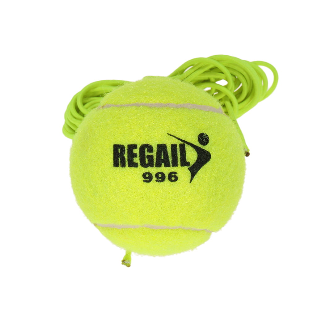 High Quality Rubber Woolen Training Tennis Balls Trainer Tennis Ball with String 