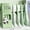 Green, variant on Student Thermal Erasable Pen, Stylish Retractable Gel Pen, Smooth Quick Dry Black Ink Pen with 10ml Ink Capacity for Study Use