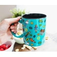 thumbnail image 5 of Scooby-Doo Sticker Pattern Ceramic Mug | Holds 20 Ounces, 5 of 8