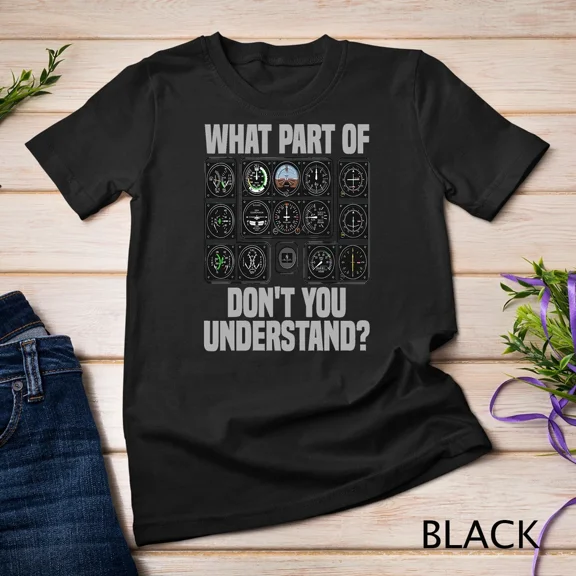 Funny Pilot Design For Men Women Airplane Airline Pilot T-Shirt Unisex T-shirt